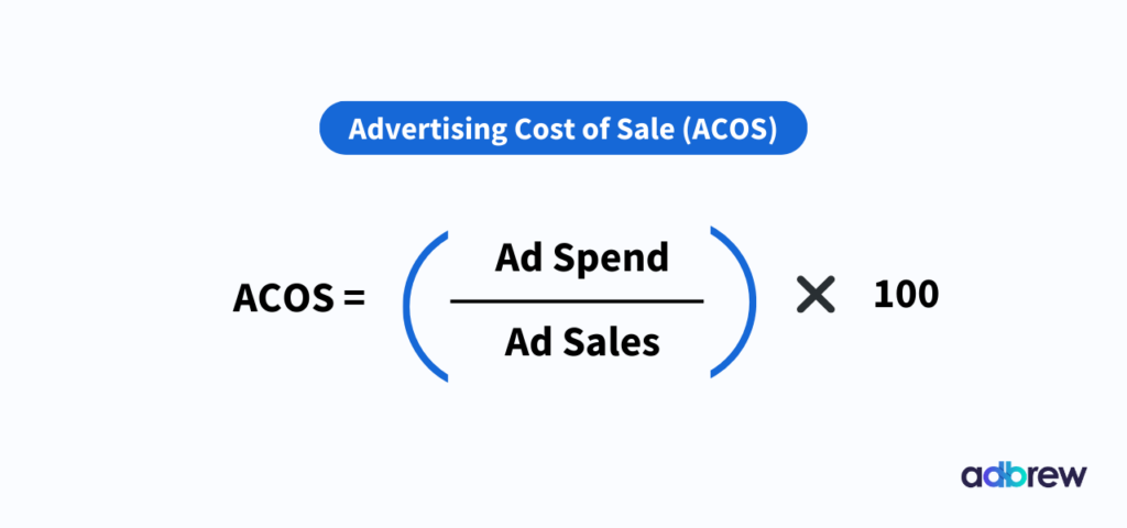 Amazon PPC metrics - ACOS