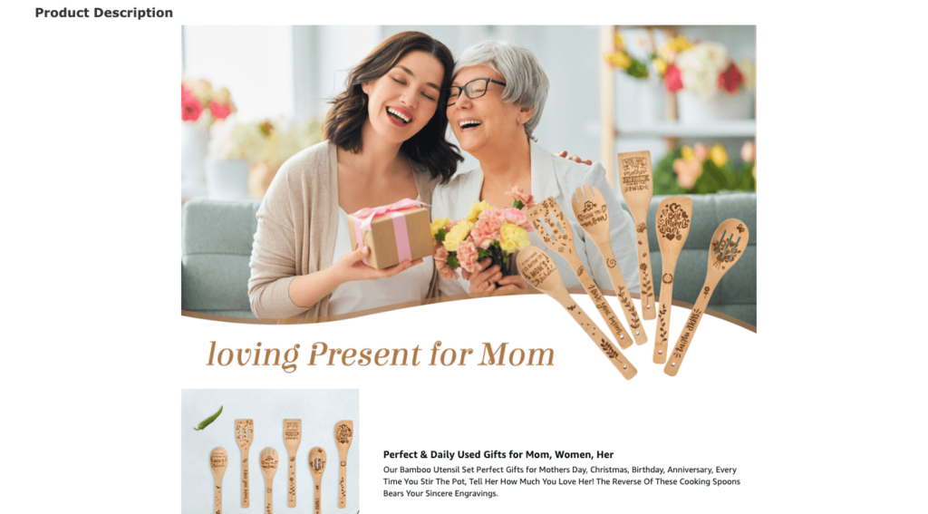 a+ content for mothers day